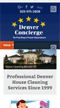 Mobile Screenshot of denverconcierge.com